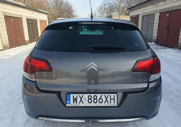 Citroen C4 cena 35900 przebieg: 129000, rok produkcji 2017 z Warszawa małe 254